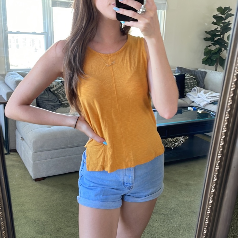 🌻 Rachel Zoe | Yellow/Gold Tank Top